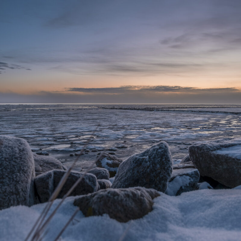 Eiszeit am Watt