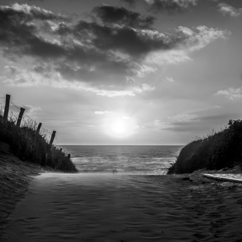 Letzter Blick aufs Meer