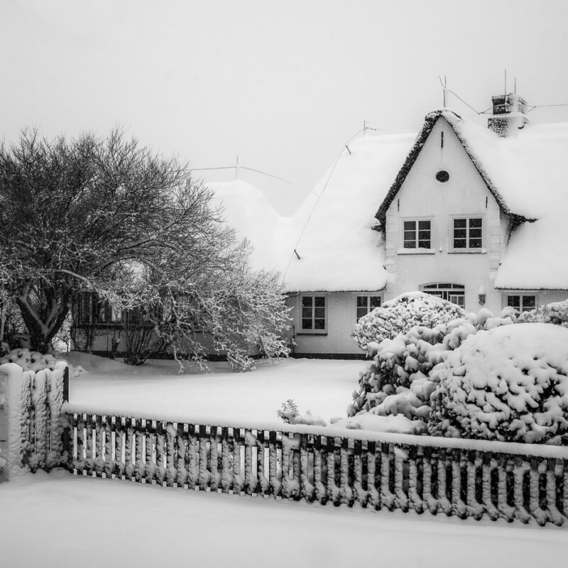 Schneepracht am Morgen